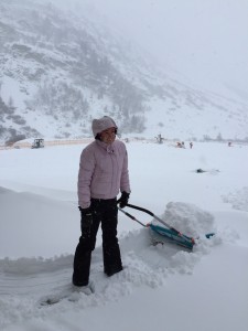 She will need a scot after all that snow clearing !