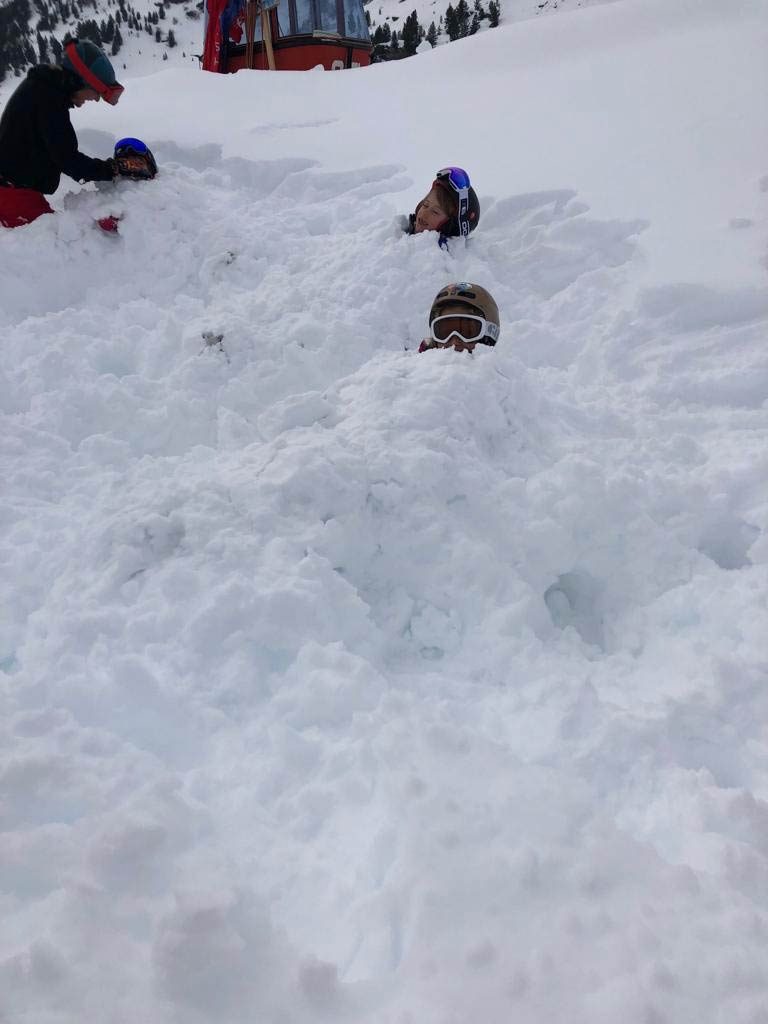 easter skiing in obergurgl